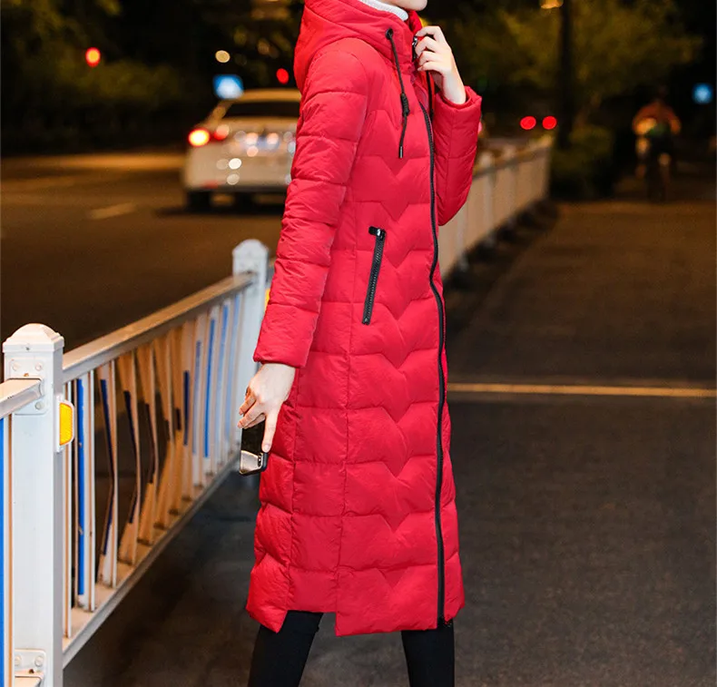 Women's Mid-length Over-the-knee Winter Coat