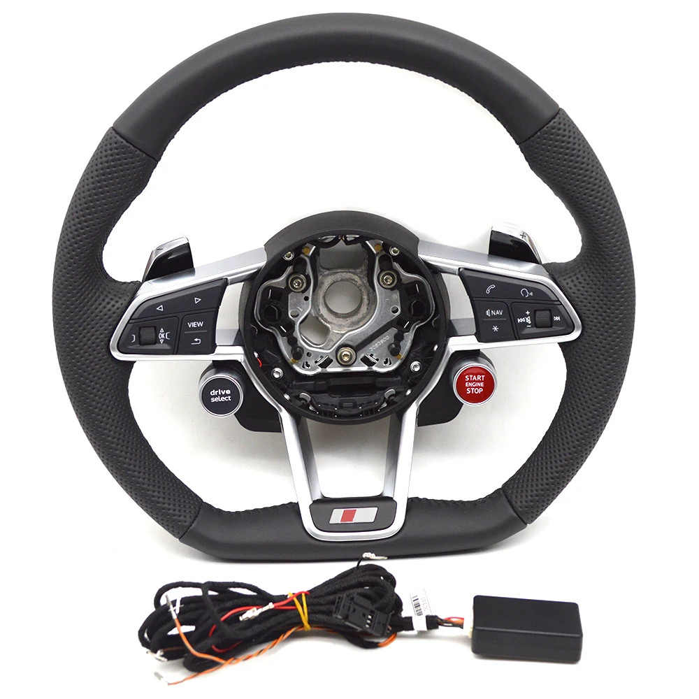 

Multi function one click start steering wheel, suitable for Audi R8