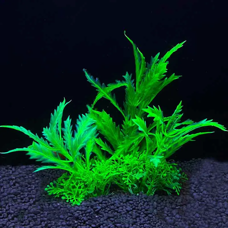 Künstliche Unterwasser-Plastikpflanzen für Aquarien, Fischbecken, Wasserbäume, grünes Wassergras, Simulationsdekoration – Detail 10