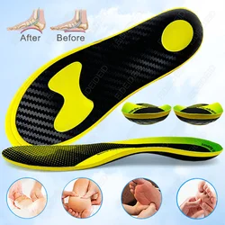 High - Rebound Carbon Fiber Insoles with Arch Support and Antibacterial Cushioning - 2XL EU 46 - 47