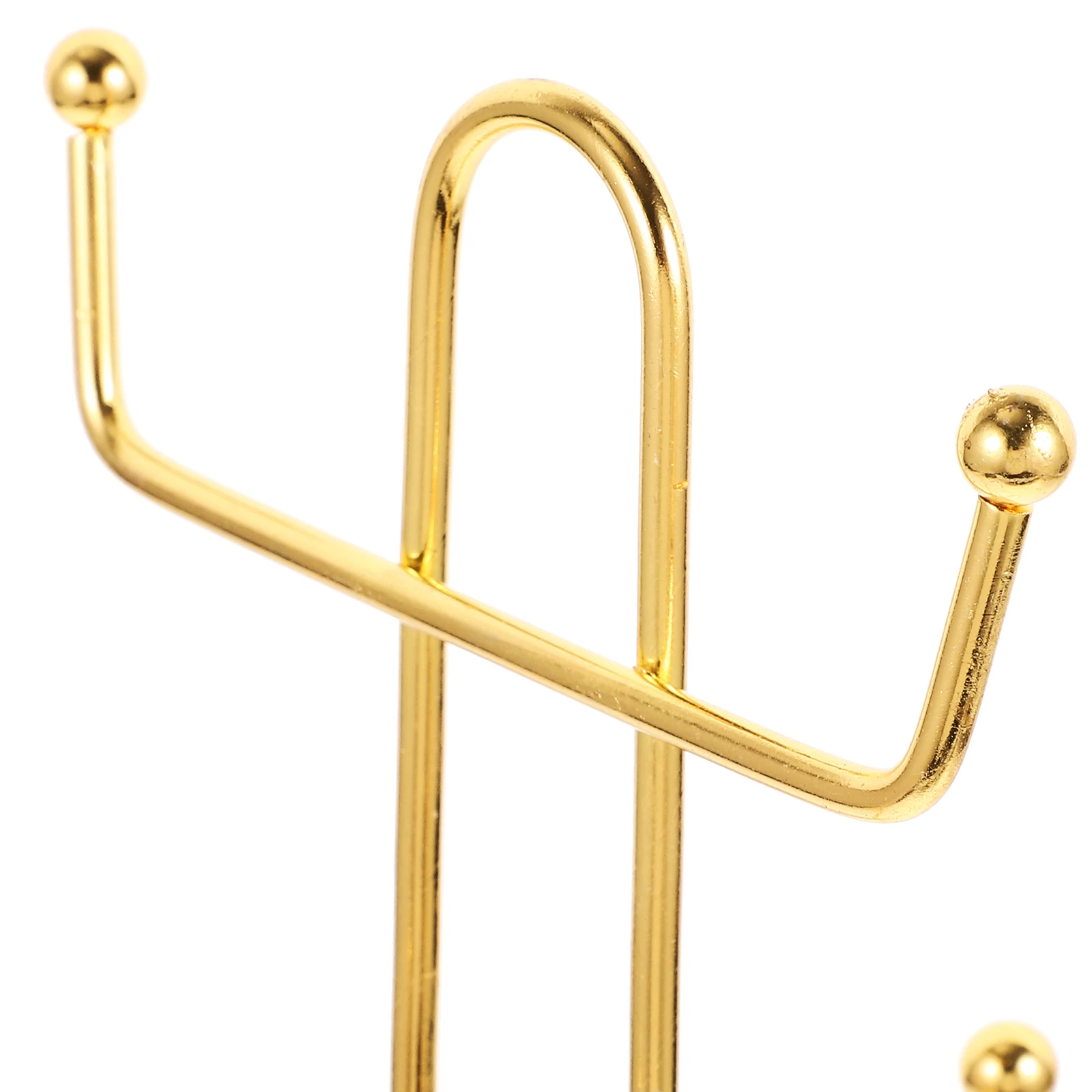 Six Hooks Iron Cup Holder Mug Tree ganizer Coffee Cup Holder Tea Tree Countertop Mug Rack Pantry Display Tumbler