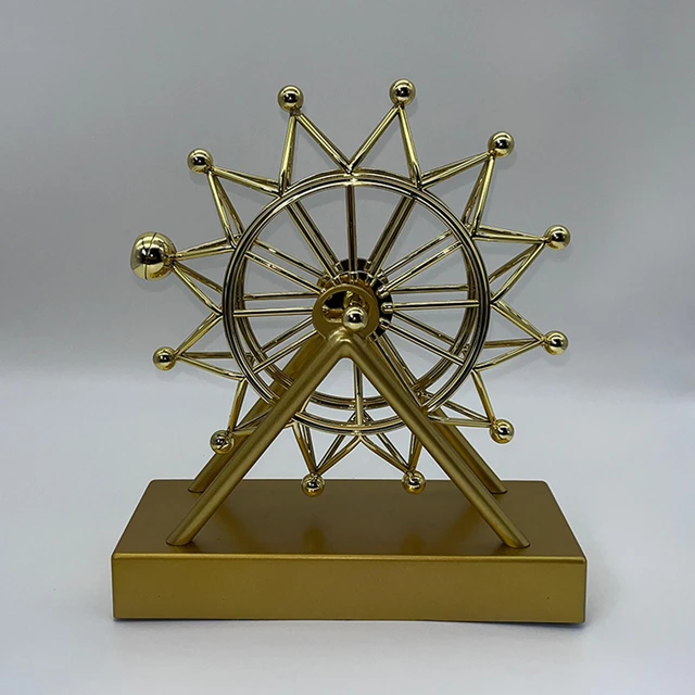 Modelo de movimiento perpetuo electrónico, máquina de movimiento perpetuo  giratorio, regalo, decoración de oficina en casa, juguete de ciencia,  decoración de escritorio - AliExpress