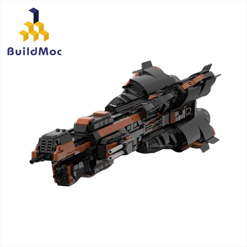 

Build MOC Firmament Universe Spaceship The Expansed Donnager-classed Stacking Bricks Blocks Collections Kid Child Children Toy