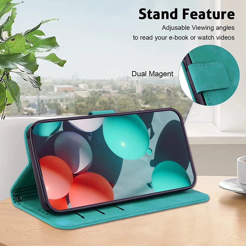 Magnetic Leather Phone Case - Premium Protective Cover