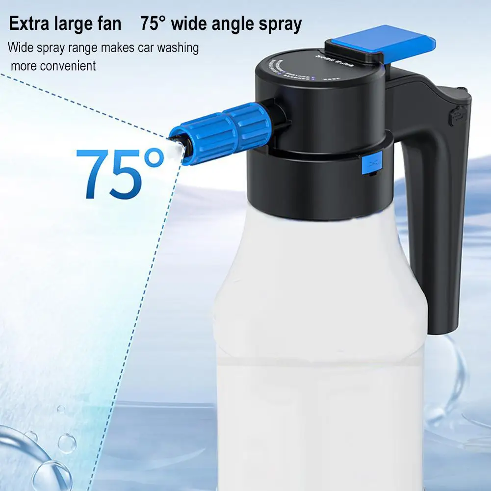 

Lance 1h Endurance Car Wash Towel Foam Wash1.5L Electric Car Wash Foam Spray Bottle Handheld Sprayer Watering Can For Car B T4G2