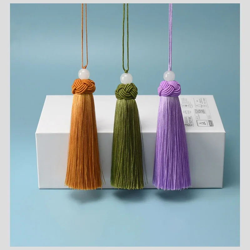 Silky Tassels Pineapple Hat Tassels Lanyard Garment Tassel Key Tassel Curtain DIY Jewelry Making 1/2/3Pcs 9cm