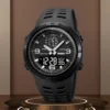 SKMEI 1655 Outdoor Sports Men's Electronic Watch Dual Display Multi functional Waterproof Student Exploration Watch 2