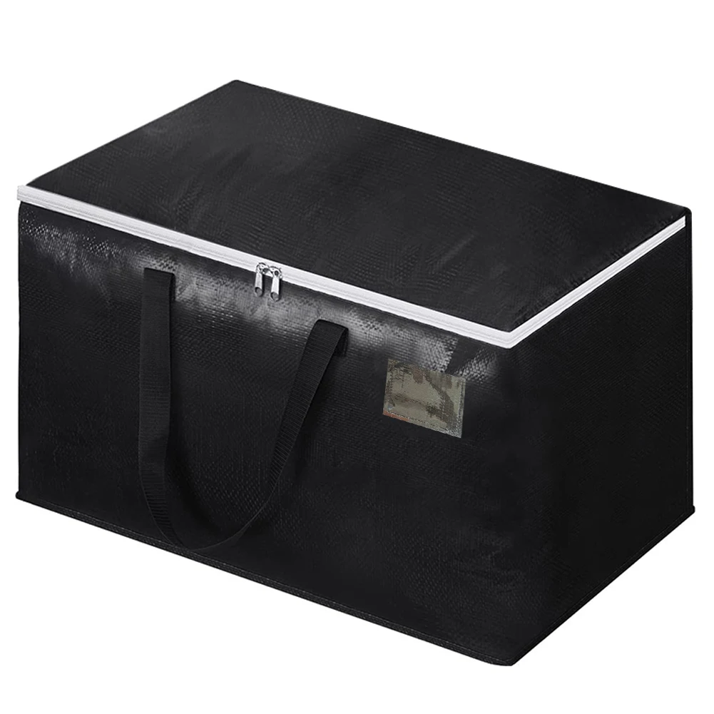 90L Moving Bags with Zippers & Handles Moving Boxes Heavy Duty Storage Packing Bags Space Saving for Packing & Moving Storing