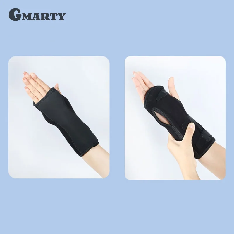 

Наручный ремешок для занятий спортом на открытом воздухе, крепление из алюминиевой пластины под давлением, крепление на запястье, шина для защиты рук