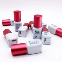 1 Bottle SKY S+ Glue Fake Eyelash Extension Korea Original 5ml Red Cap Beauty Health Lava Beauty Shop Makeup Tools Adhesive 2