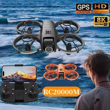 YT3 Drone 8K 5G GPS professionale HD con schermo telecomando per evitare quadricottero aereo Durata della batteria ultra lunga