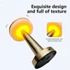Retro LED Table Lamp Rechargeable Touch Metal Three Colors Bedside Mushroom Ambient Light Bar Outdoor Decoration Night Light 6