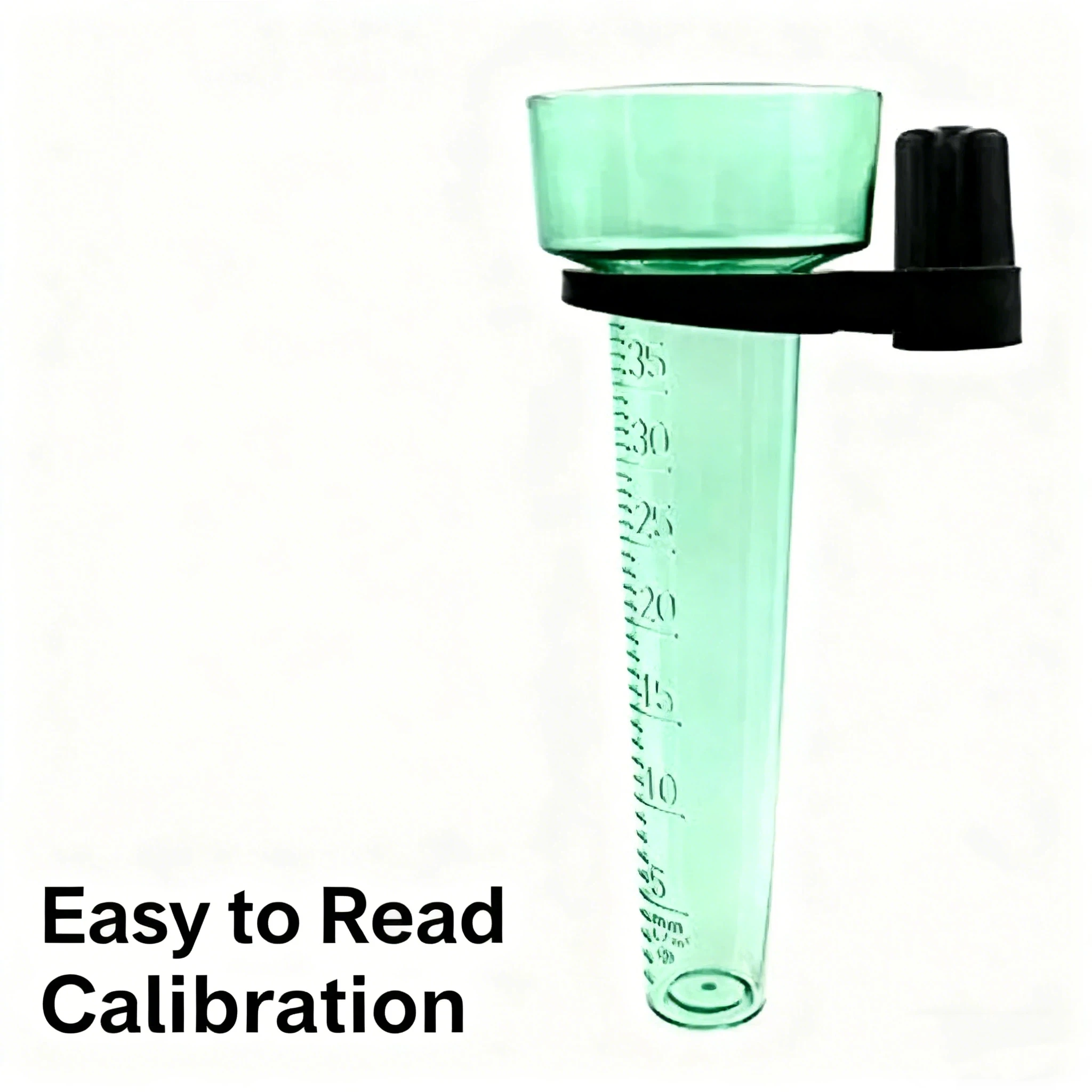 Polystyrene Rain Gauge Measurement Water Outdoor Tool