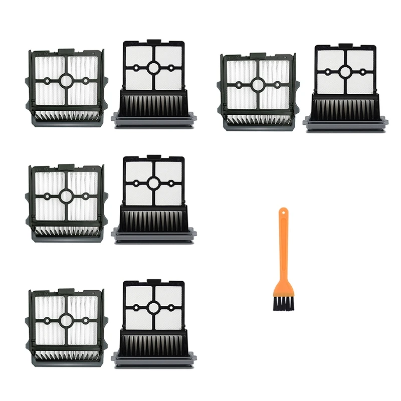 

9Pcs Home Scrubber Accessories Filter Floor Washing Machine Spare Part For Tineco Floor ONE S5 Wet Dry Vacuum Cleaners