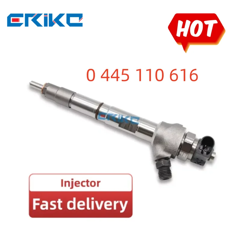 

ERIKC 0445110616 Common Rail Spare Parts Injector 0445 110 616 Diesel Fuel Injector 0 445 110 616 for BMW 13537810702