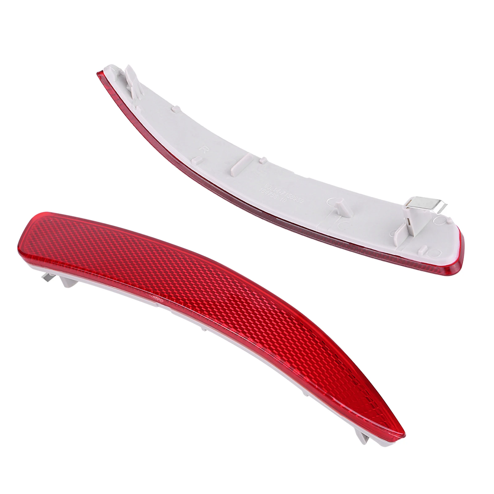 2Pcs 63217158950 Left/Right Rear Bumper Reflector for E70 X5 2007‑2013 63217158949 63217158950 Rear Bumper Reflector for E70 car reflector vehicle reflector