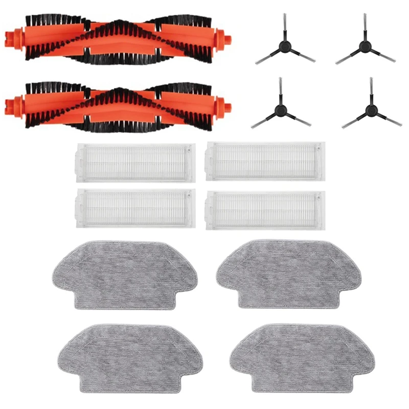 

Robot Vacuum Accessories For Xiaomi Mi STYTJ02YM Robot Vacuum Cleaning Robot Main Roll/Side Bruh/Air Filter/Mop Cloth