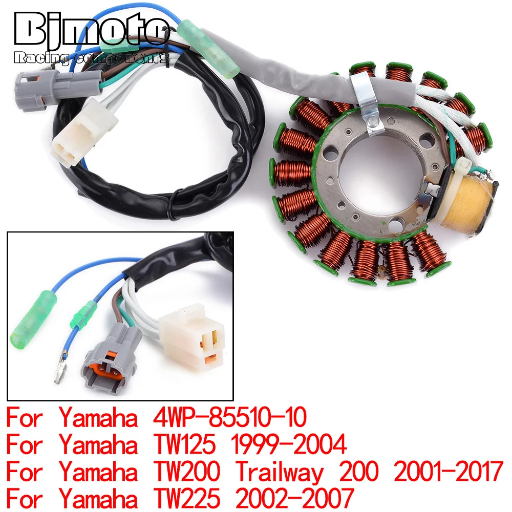 Bobina Statore Per Yamaha Muslimtw 125 Tw 200 Trailway Tw 225 Tw-125 Tw125 Tw-200 Tw200 Tw-225 Tw225