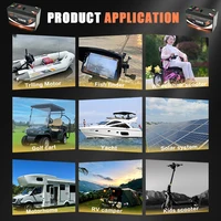 Cycle profond de batterie rechargeable au lithium LiFePO4 12 V 150 Ah pour l'énergie solaire, UPS, scooters, roues électriques, détecteur de poissons, bateau, camping-car 6