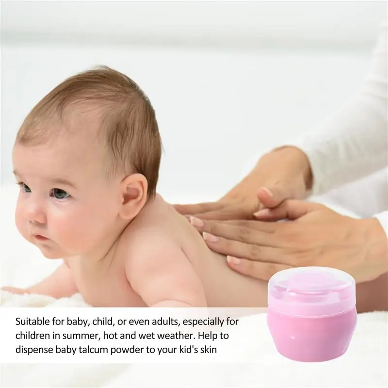 Powder Puff Sponge Body Talcum Plush Toddler Dispenser Case Box Container Beauty Applicator Cosmetic Cream Face
