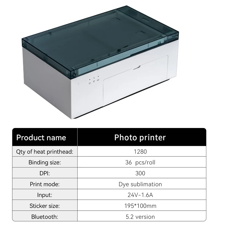 Fonlyu Mini Mobile Phone Color Film Printer Machine For Back Cover Protect Sticker DIY Customize Colorful Photo Picture Printing