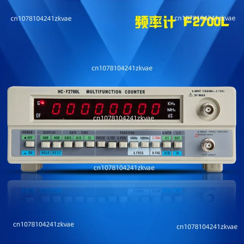 

Hc-f1000l Frequency Meter 1G Frequency Crystal Oscillator Signal Counter Test 8-Bit 2.7G HC-F2700L