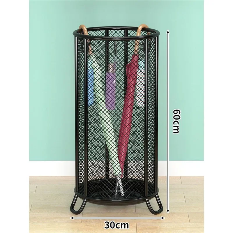 Household Umbrella Storage Rack Umbrella Tube Door Draining Bucket Stand Household
