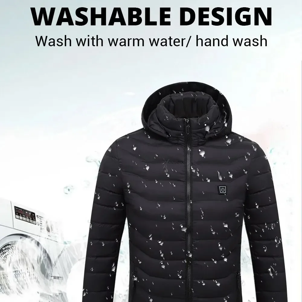 USB Heated Winter Jacket 4