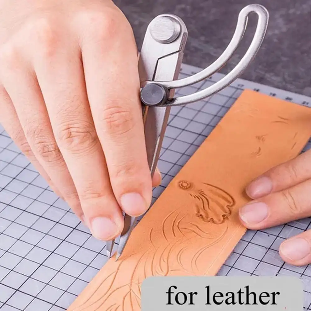 Wing Compass Professional Effective Carbon Steel Study Construction Compass-Circle Maker Woodwork Edge Liner Leather Tool drawing compass