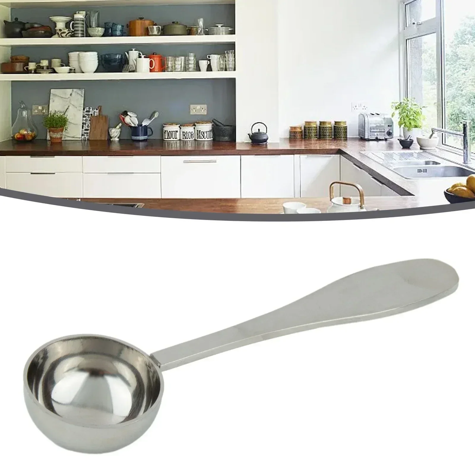 Coffee Scoops Measuring Spoon Spices And Other Condiments 12.1*3.1cm Kitchen Tools Stainless Steel