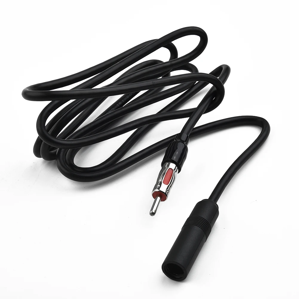 Car Male To Female Radio AM FM Antenna Adapter Extension Cable 180cm ...