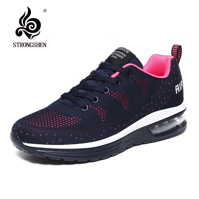 STRONGSHEN Women Shoes Breathe Lady Flat Summer Sneakers Light Breathable Shoes Female Mesh Sneaker Woman Flat women shoes women sneakers women flats