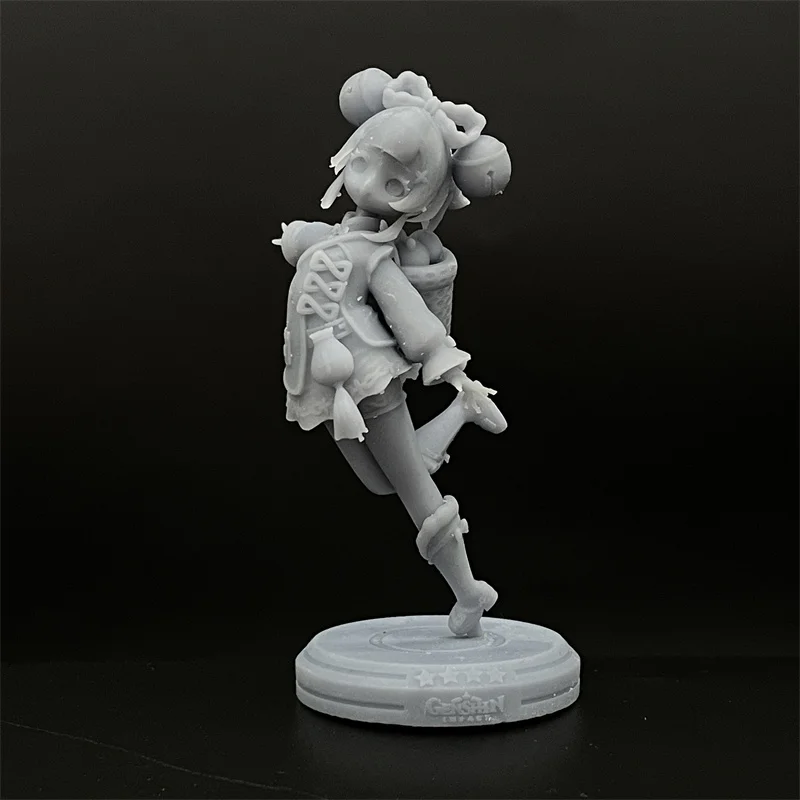 원신 임팩트 야오야오 피규어 미도색 레진 모델 키트, 카와이 애니메이션 피규어 미니어처 컬렉션, 1/24 스케일