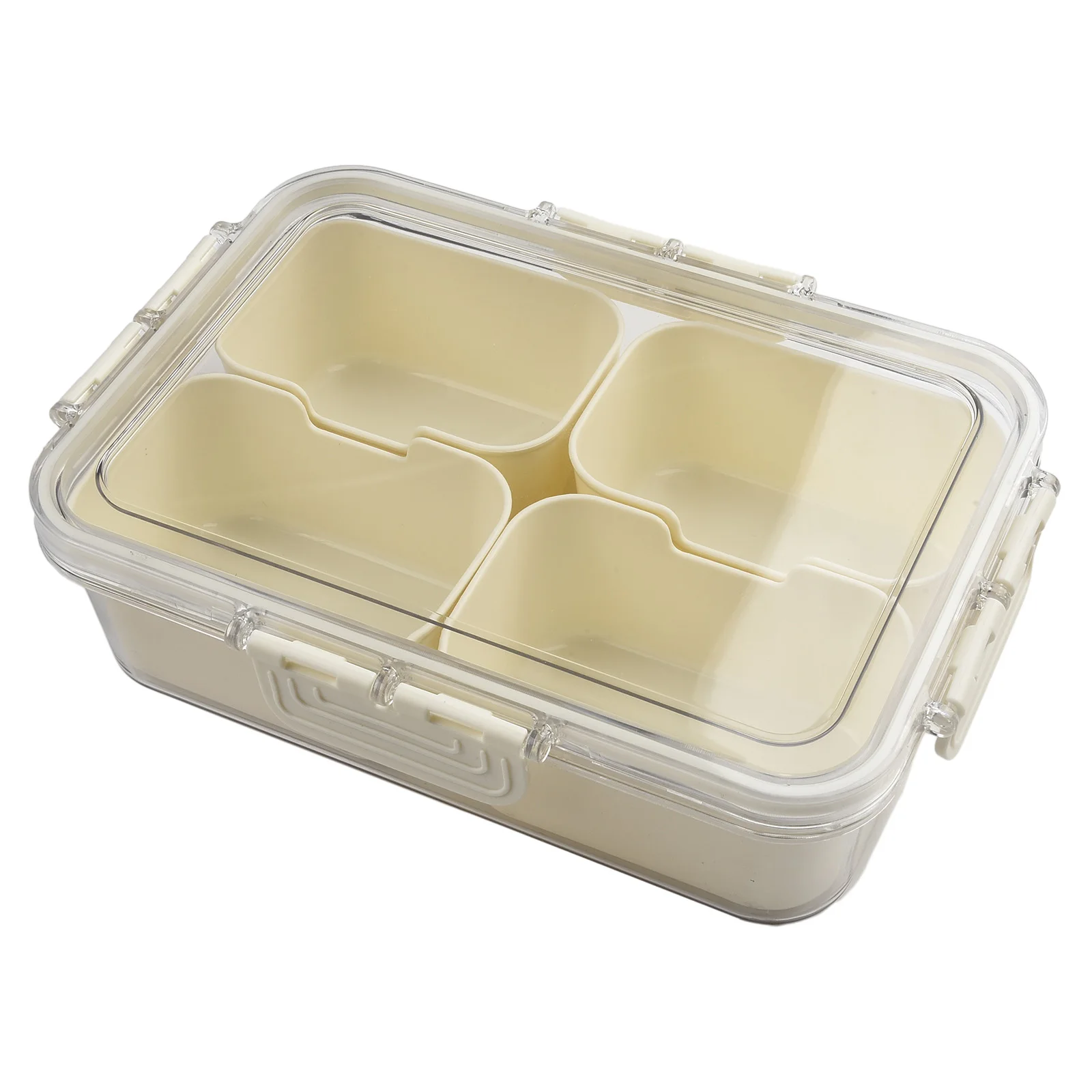 

Fruit Tray Divided Serving Tray Appetizers With Lid Divided Serving Tray Dry Vegetable Tray With Lid Kitchen Storage