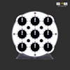 [JudyCube] QiYi Clock Lilac Puzzle Qiyi Magnetic Clock Qiyi Chuanshi Clock Cube Puzzle Speed Magnet Clock Educational Toys Gift 4