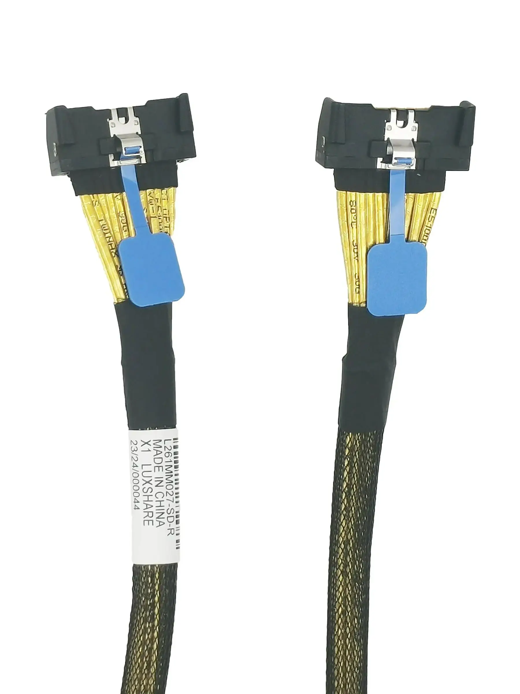 PCIe5.0 MCIO 8i auf MCIO 8I Kabel L=0,5M Geringe Einfügungsverlust – Detail 2