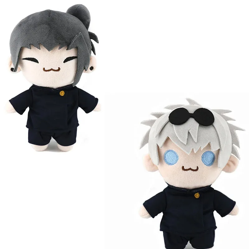 Soft Jujutsu Kaisen plush toy held upright