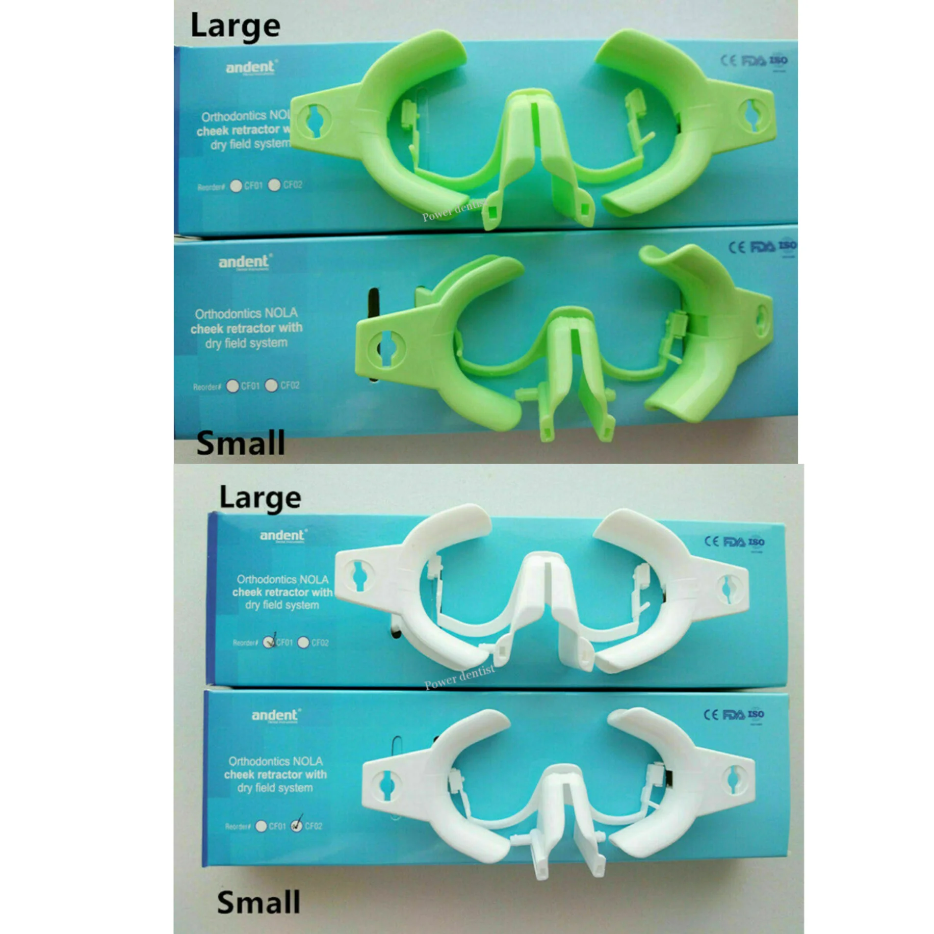 

Dental Orthodontic Nola Lip Cheek Retractor Mouth Opener Saliva Ejector Aspirator Suction Tube Large Small Teeth Whitening Tools