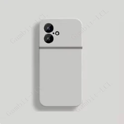 Premium Silicone Liquid Case with Skin Texture for MOONDROP MIAD 01 (WHITE)