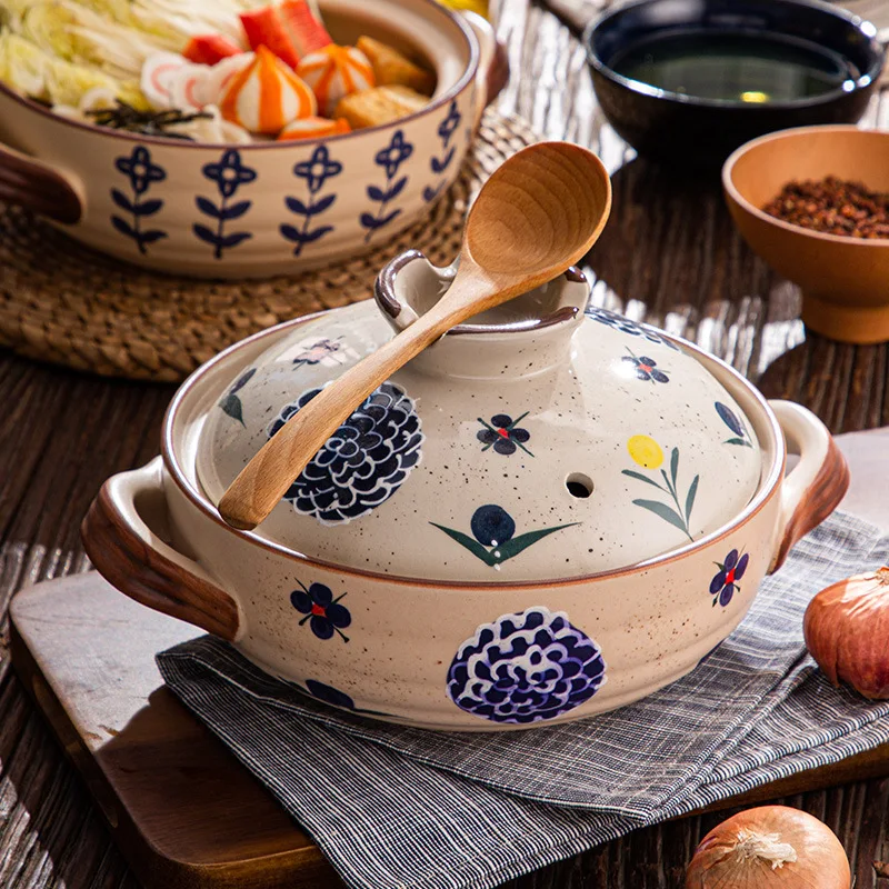 Home 6l Clay Pot For Cooking Stone Pot Cooking Pot High Temperature Ceramic  Cookware Soup Pot Casserole Pots And Pans Gas Cooker - Casseroles &  Ishinabes - AliExpress