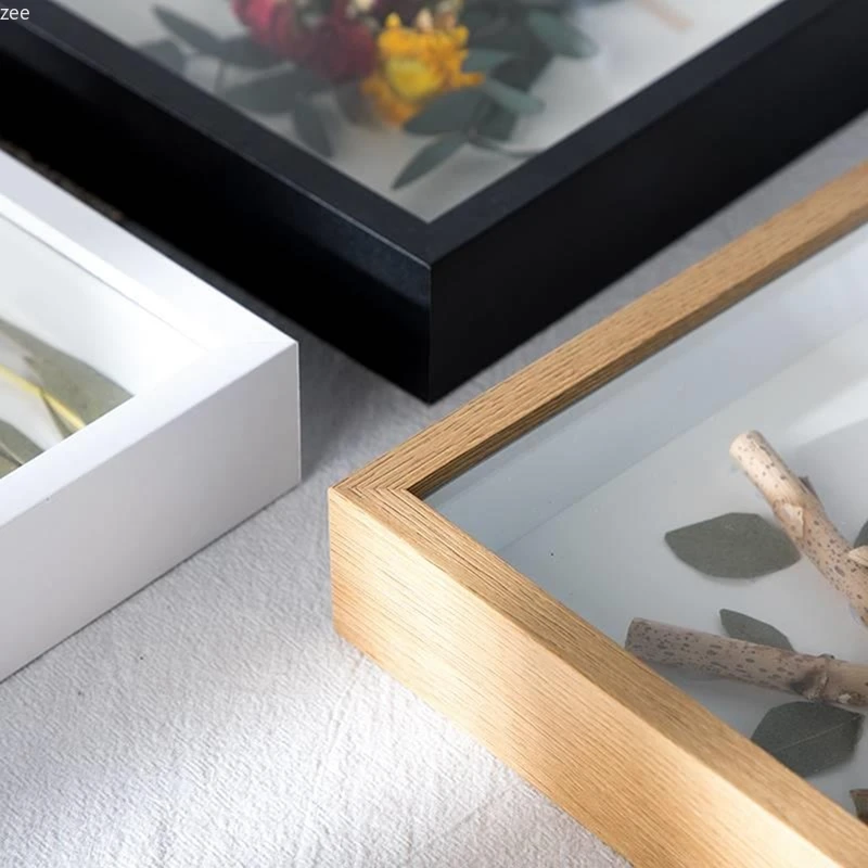 ShawFly Cornice 3D Profonda 22.5x22.5x6.5cm - Scatola Ombra Per Foto, Medaglie, Fiori Secchi - Foto 9