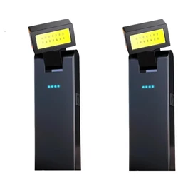 Compact Rechargeable Magnetic COB LED Work and Emergency Light (2PC)