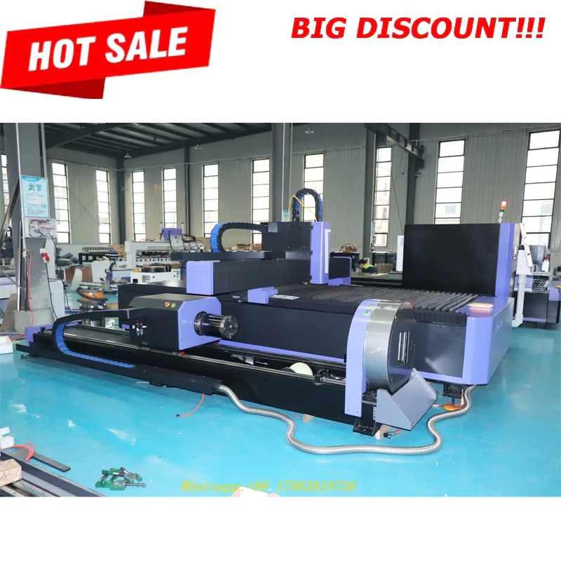 

3KW 6KW 8KW 12KW Carbon Steel All Cover Mild Stainless Steel Aluminum Copper CNC Sheet Metal Or Tube Pipe Fiber Laser Cutting