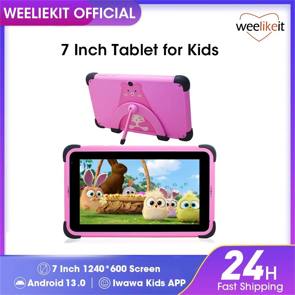 7-дюймовые-Детские-планшеты-weeliaksi-android-13-1024-600-hd-двухъядерный-wi-fi-2-Гб-32-ГБ-детский-планшет-для-обучения-с-держателем