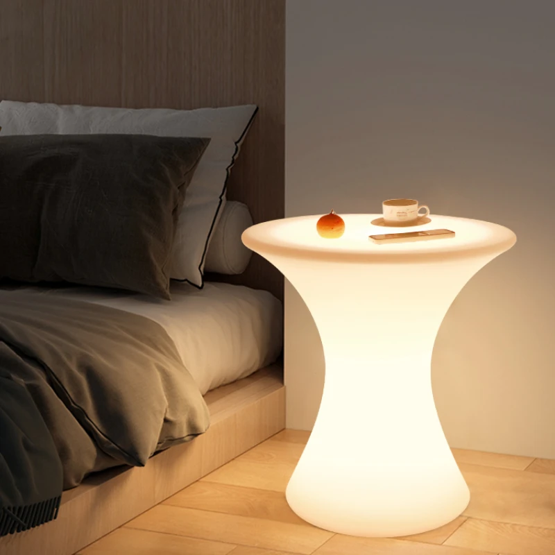 

Bedside Table Floor Lamp Integrated Bedroom Living Room Storage Sofa Edge Coffee Table