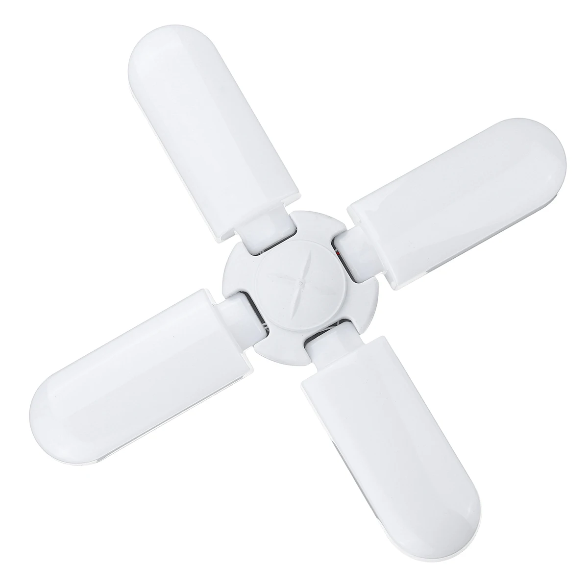 60W Foldable Fan Blade LED Garage Lights E27 360 Degrees Angle Adjustable Ceiling Lamp Garage Light for Workshop 165-265V