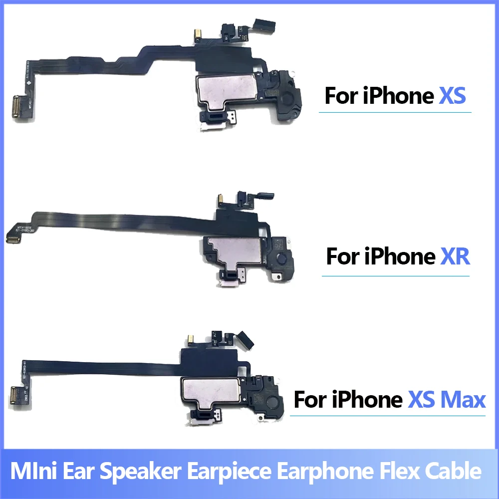 

For Iphone X XR XS Max 11 11pro 12 Pro Max Original Proximity Light Sensor Flex MIni Ear Speaker Earpiece Earphone Flex Cable
