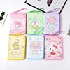 Hello Kitty Purse Kuromi Leather Zippe Portable Document Bag Bank Card Bus Card Passport Bag Card Holder Wallet Passport Cover 1
