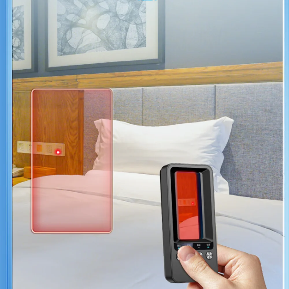 Gps Tracker Detector Multifunctional Hotel Infrared Anti-Positioning Anti-Eavesdropping Tracking Scanning Camera Detector