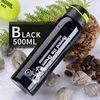 500ML Bicycle Water Bottle Walled Simple Thermo Mug Insulated With Straw Vacuum Stainless Steel Cycling Water Bottle Double 5